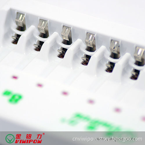 Marketable 8 Slots AAA Ni-CD Battery Charger (VIP-C022)